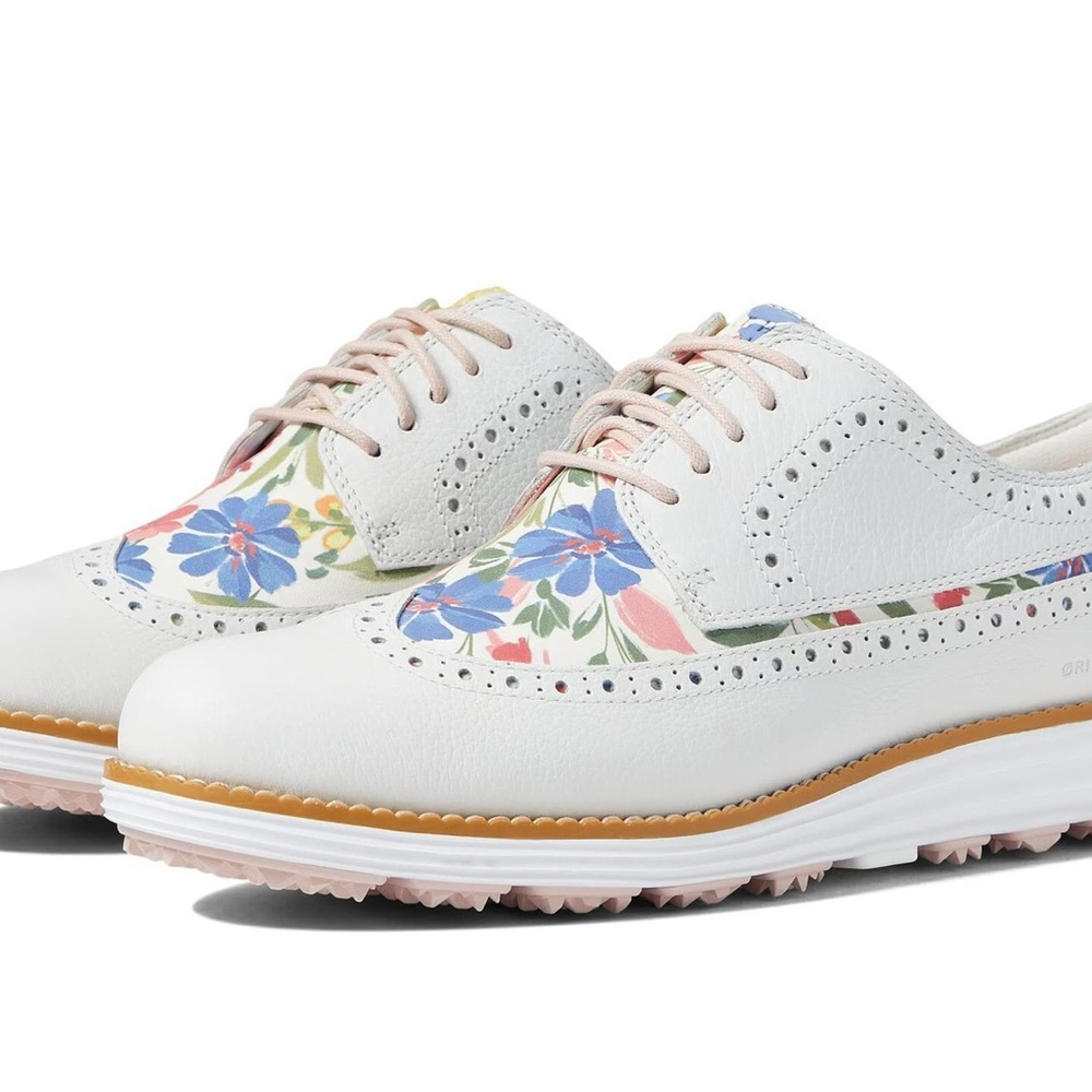 Cole Haan Original Grand Wing Oxford Golf Shoes Sz 9B EUC